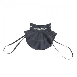 BAUER NECK GUARD NG NLP23 PREMIUM BIB - SCHWARZ